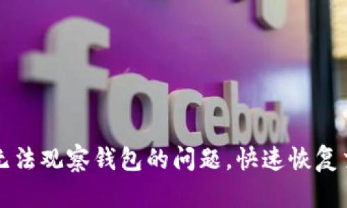 如何解决TP无法观察钱包的问题,快速恢复交易监控功能