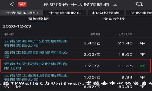 轻松连接TPWallet与Uniswap,掌握去中心化交易的精彩!