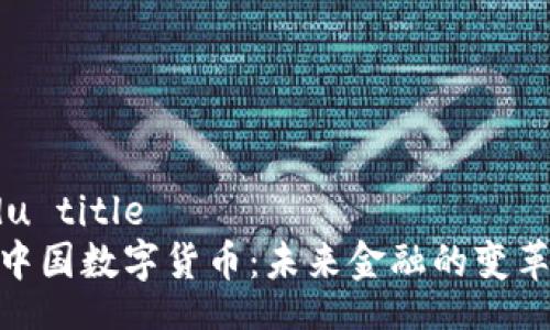 .baidu title
探索中国数字货币：未来金融的变革之道
