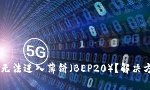 新版TPWallet为何无法进入薄饼（BEP20）？解决方案与常见问题解答